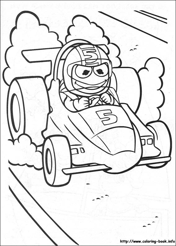 Muppet Babies coloring picture